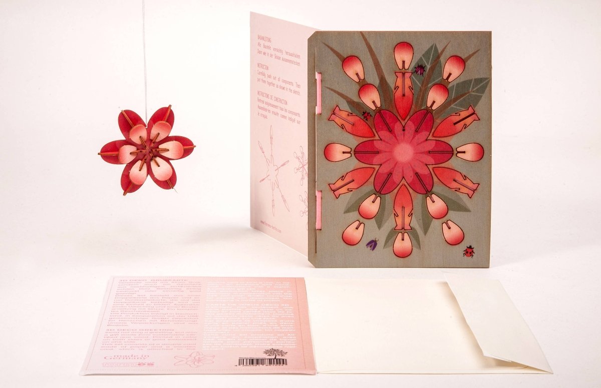 3D Greeting Card: Blossom - Tales for Tadpoles