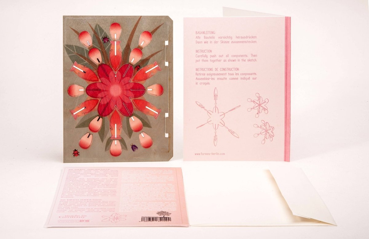 3D Greeting Card: Blossom - Tales for Tadpoles
