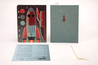 3D Greeting Card: Rocket - Tales for Tadpoles