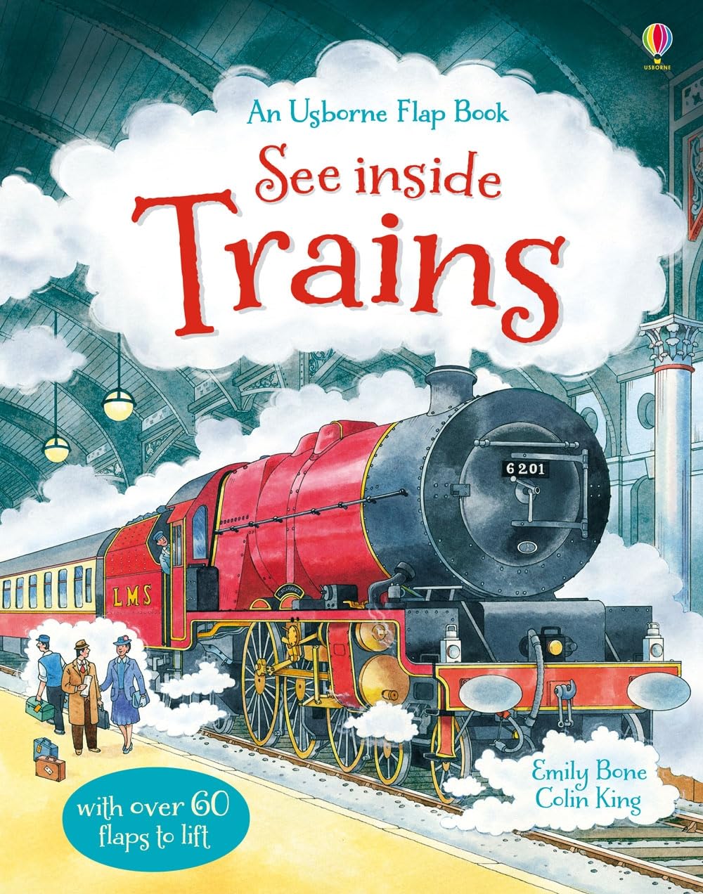 Emily Bene: See Inside - Trains, illustrated by Colin King