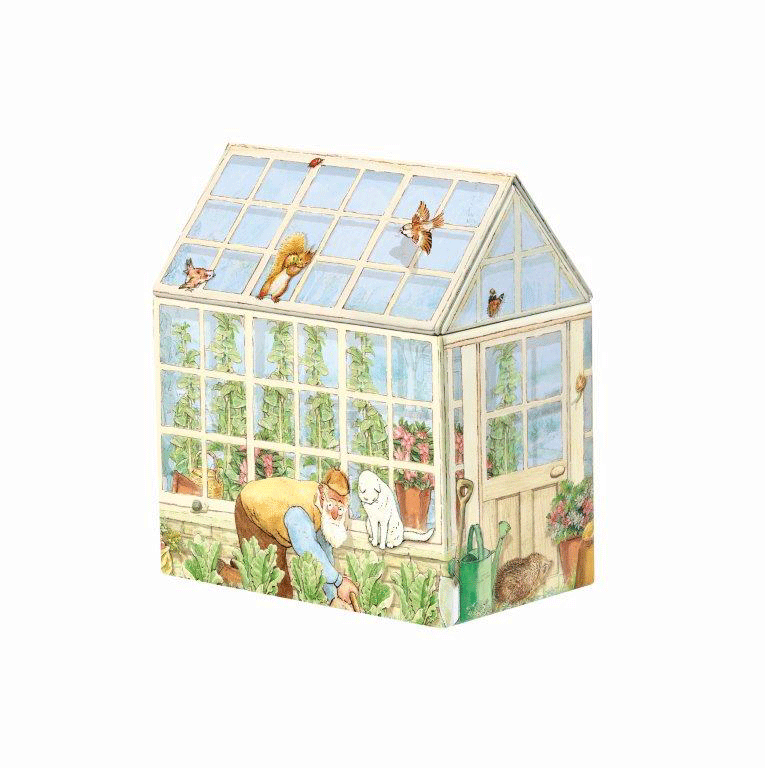 Greenhouse Tin: Peter Rabbit