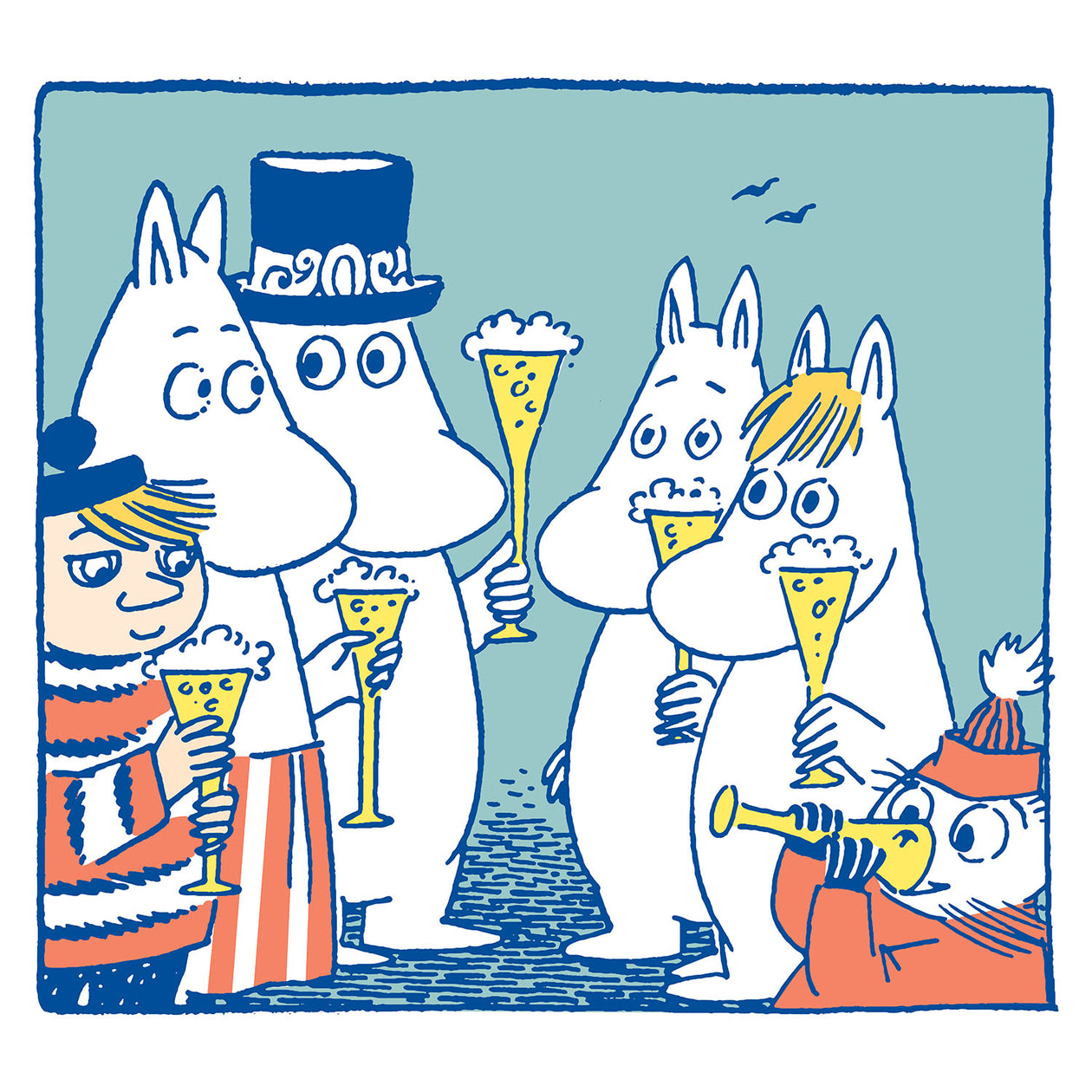 Greeting Card: Moomin - Cheers