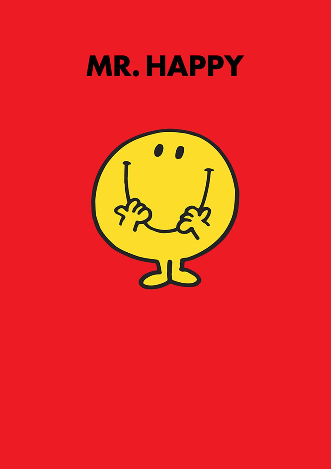 Greeting Card: Mr. Men and Little Miss - Mr. Happy