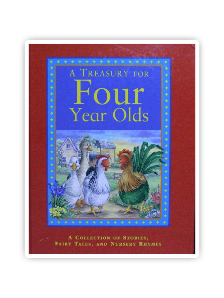 A Treasury for Four Year Old (Second - Hand) - Tales for Tadpoles