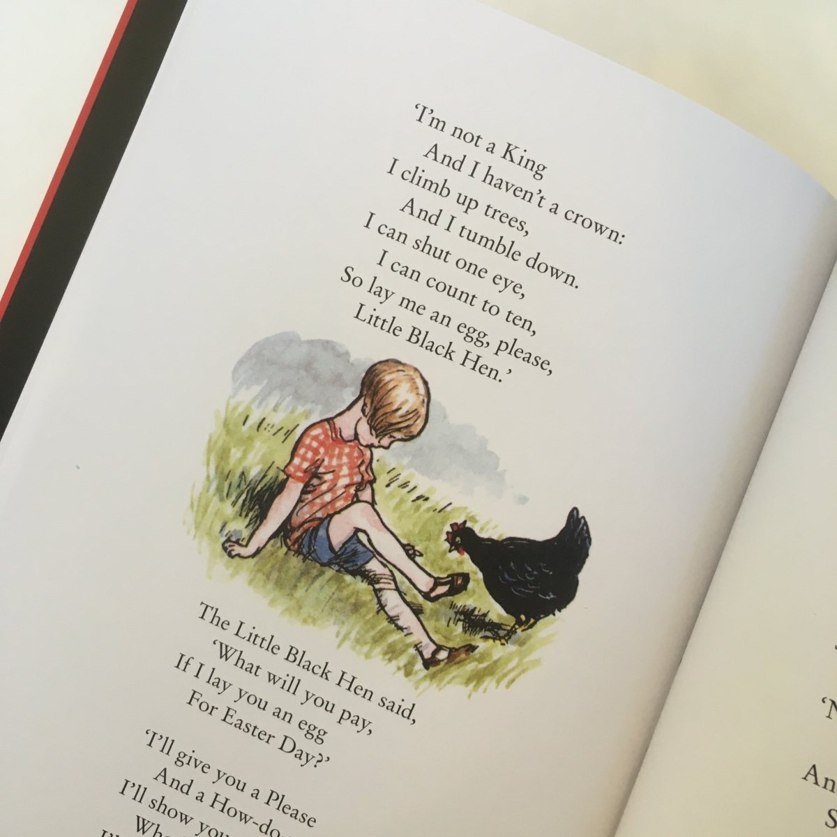 A.A. Milne: Now We Are Six, illustrated by E.H. Shepard (hardback) - Tales for Tadpoles