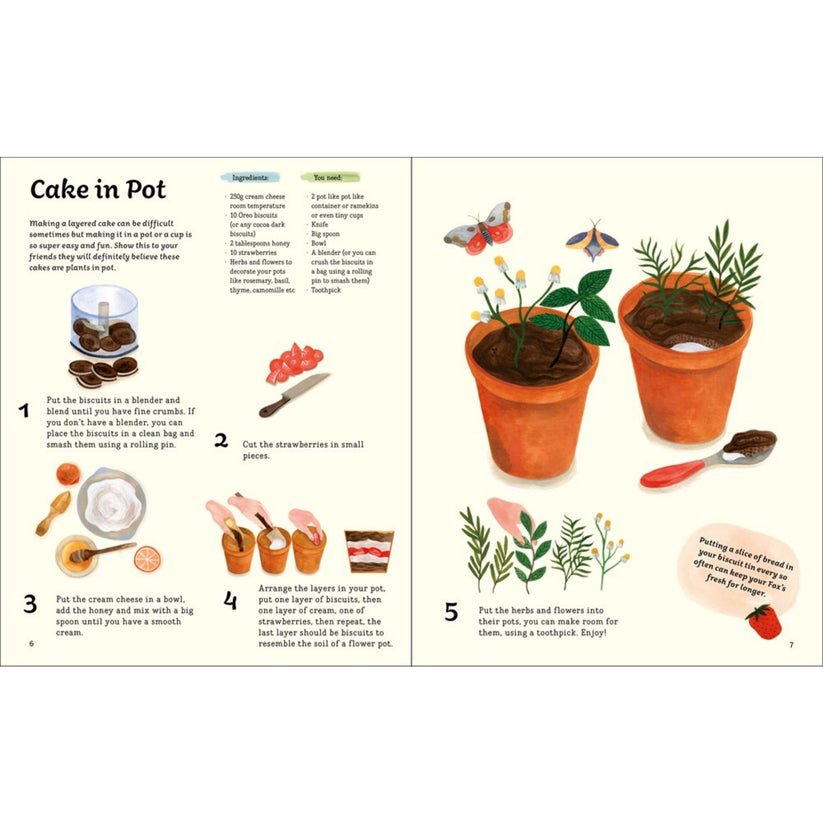 Adina Chitu: Tasty Treats - Easy Cooking for Children, illustrated by Elenia Beretta - Tales for Tadpoles