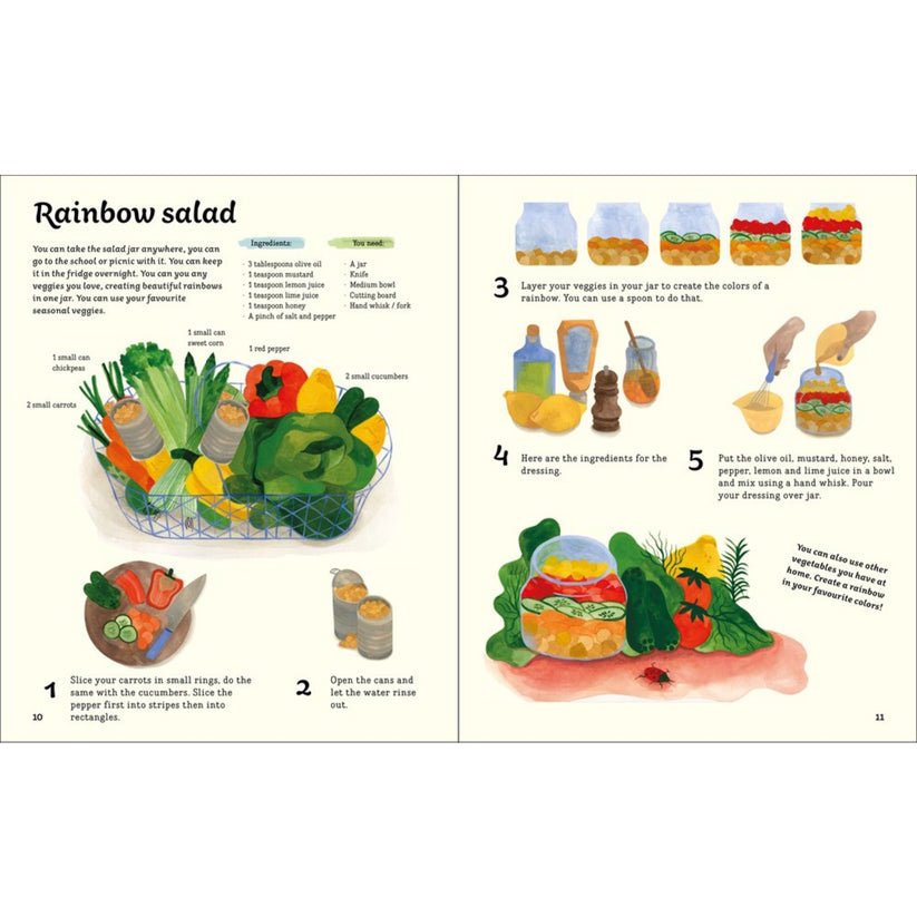 Adina Chitu: Tasty Treats - Easy Cooking for Children, illustrated by Elenia Beretta - Tales for Tadpoles