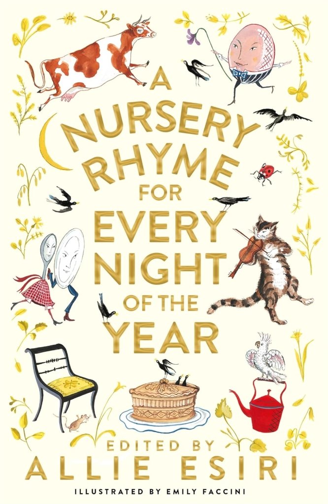 Allie Esiri (edited by): A Nursery Rhyme for Every Night of the Year, illustrated by Emily Faccini (Second - Hand) - Tales for Tadpoles