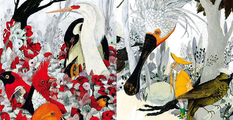 Anna Castagnoli: The Golden Cage, illustrated by Carll Cneut - Tales for Tadpoles