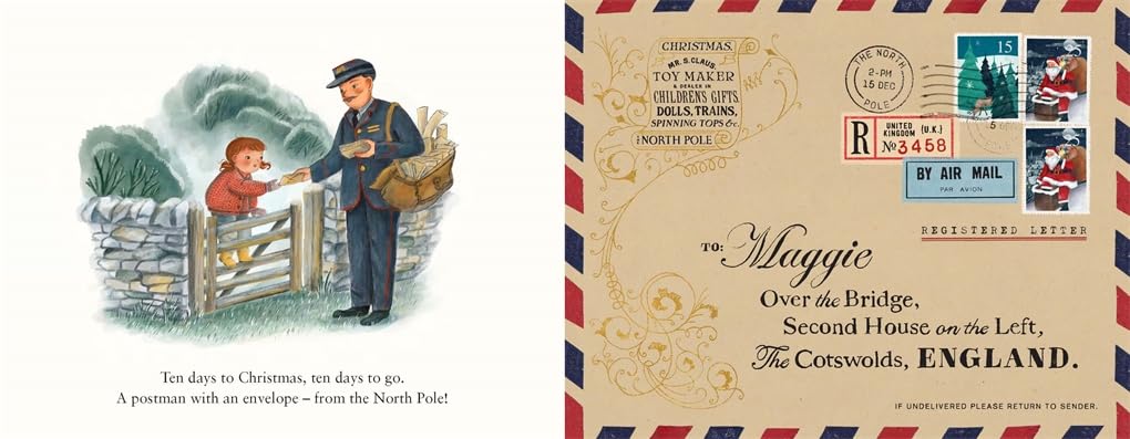 Annie Atkins: Letters from the North Pole, illustrated by Fia Tobing - Tales for Tadpoles