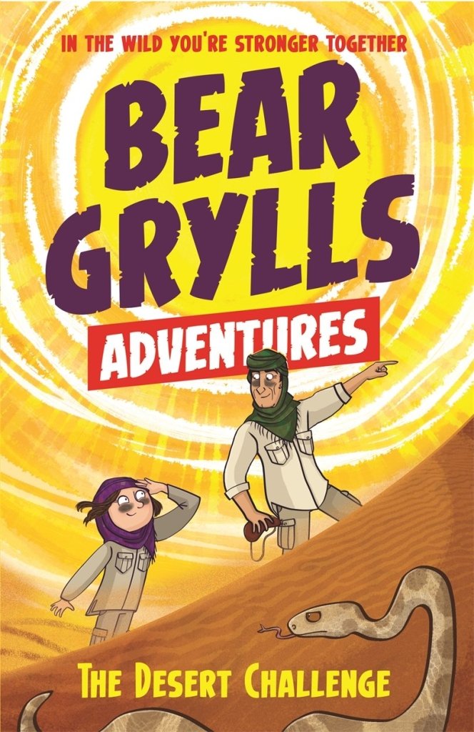 Bear Grylls: A Bear Grylls Adventure - The Desert Challenge, illustrated by Emma McCann - Tales for Tadpoles