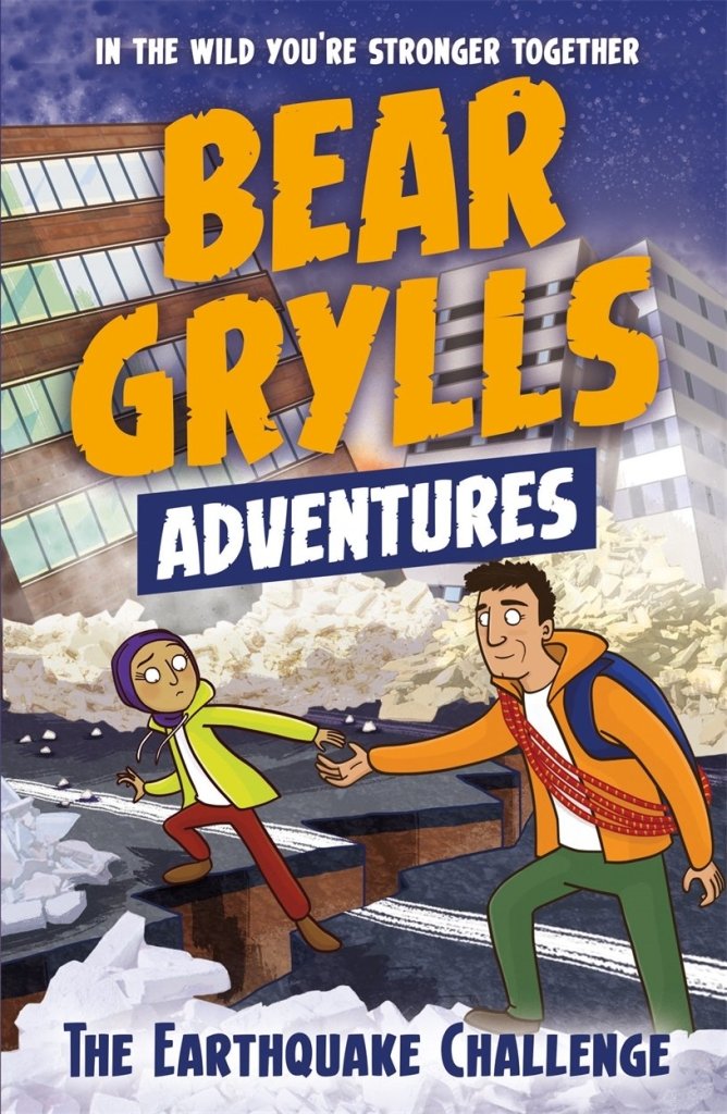 Bear Grylls: A Bear Grylls Adventure - The Earthquake Challenge, illustrated by Emma McCann - Tales for Tadpoles