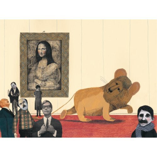 Beatrice Alemagna: A Lion in Paris - Tales for Tadpoles