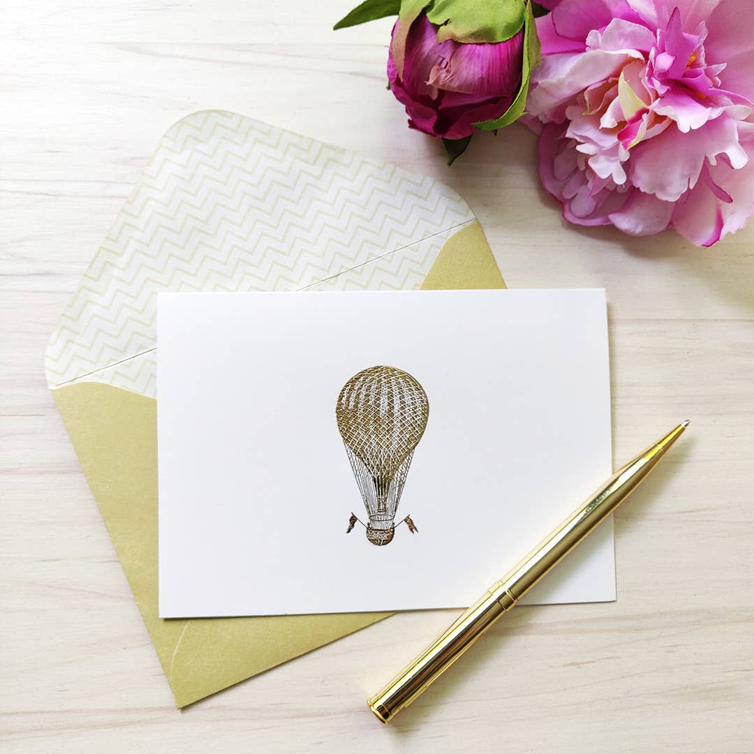 Boxed Set: Henrietta Press Greeting Cards - Balloon - Tales for Tadpoles