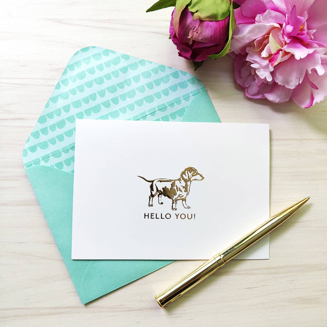 Boxed Set: Henrietta Press Greeting Cards - Dachshund - Tales for Tadpoles