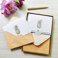 Boxed Set: Henrietta Press Greeting Cards - Pineapple - Tales for Tadpoles
