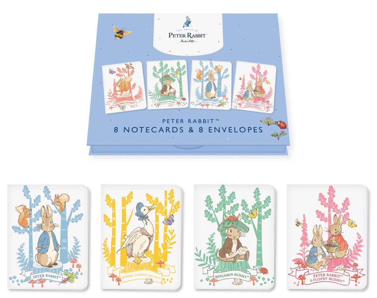 Boxed Set: Peter Rabbit Notecards and Envelopes Set - Tales for Tadpoles