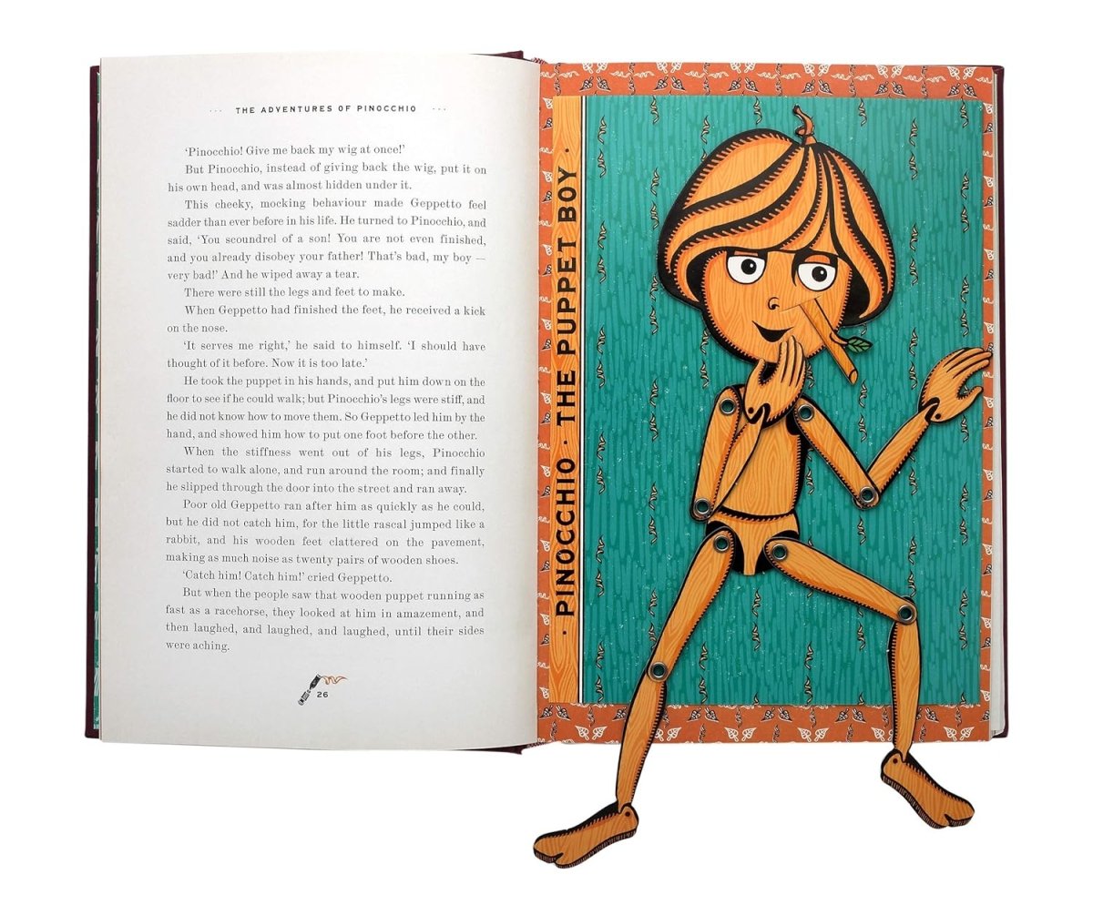 Carlo Collodi: The Adventures of Pinocchio (MinaLima Edition) - Tales for Tadpoles