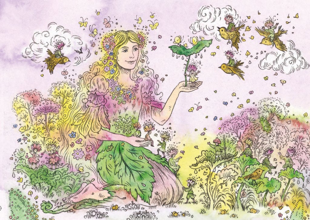 Chrissy Donoghue Ward: The Fairy Queen, illustrated by Monika Mitkute - Tales for Tadpoles