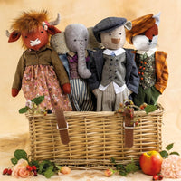 Claire Bowman: Sew Felt Animals From Apple Blossom Wood - Tales for Tadpoles