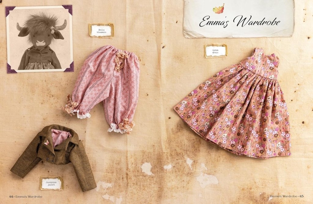 Claire Bowman: Sew Felt Animals From Apple Blossom Wood - Tales for Tadpoles