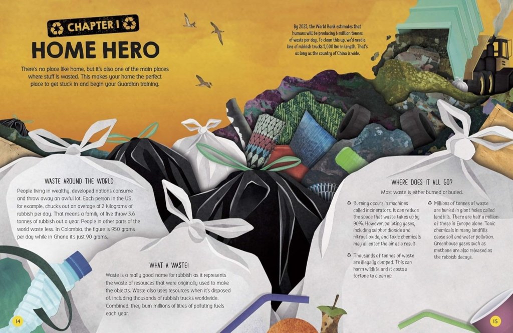 Clive Gifford: Guardians of the Planet, illustrated by Jonathan Woodward - Tales for Tadpoles