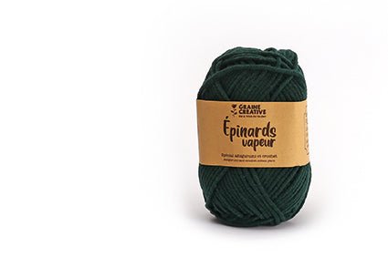 Cotton Yarn 27g: Dark Green - Tales for Tadpoles
