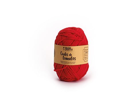 Cotton Yarn 27g: Red - Tales for Tadpoles