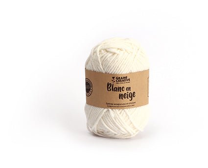 Cotton Yarn 27g: White - Tales for Tadpoles