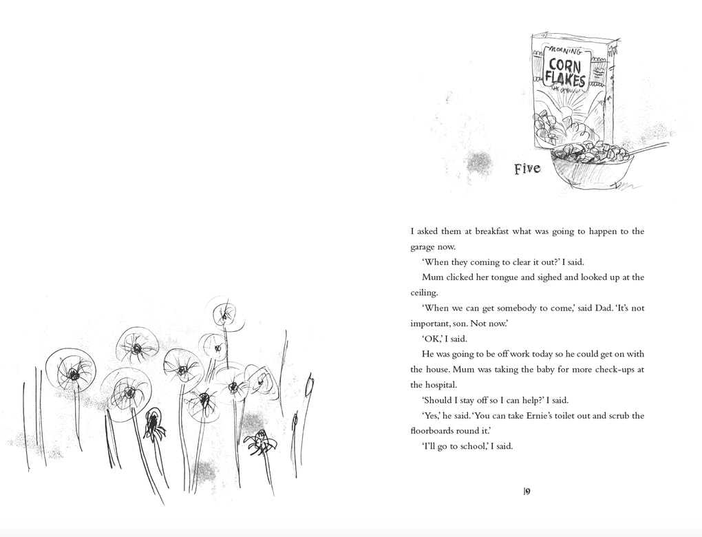 David Almond: Skellig, illustrated by Tom de Freston (the 25th anniversary edition) - Tales for Tadpoles