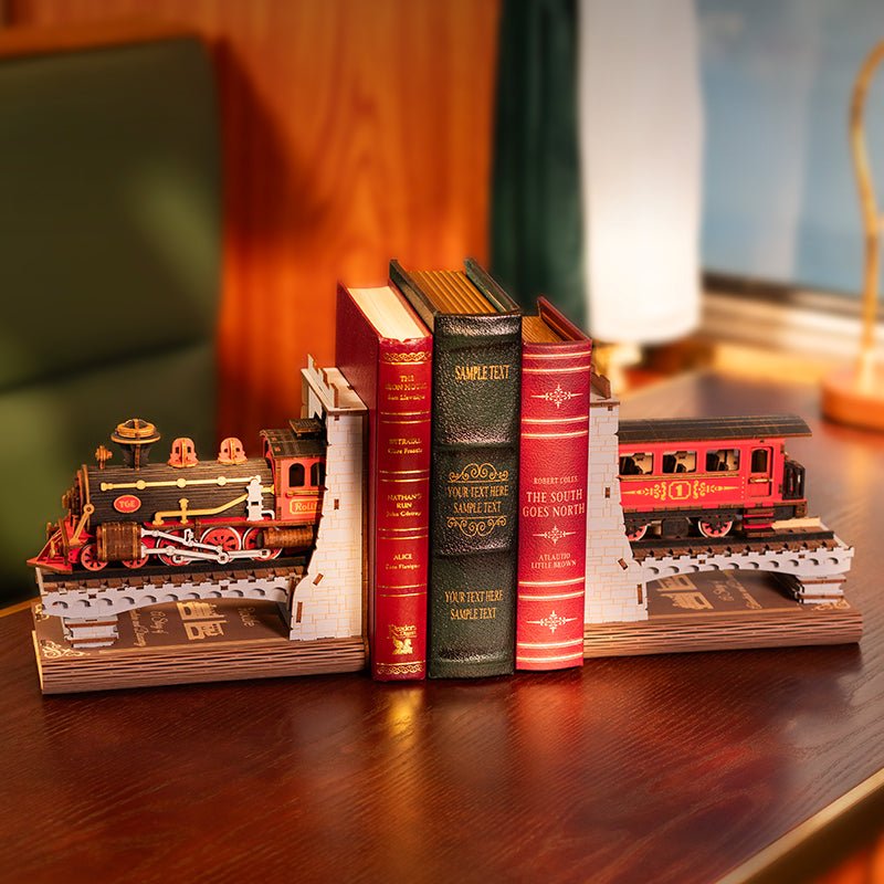 DIY Book End Kit: Century Train - Tales for Tadpoles