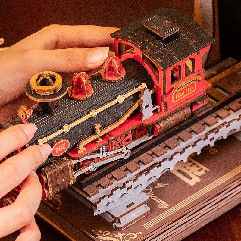 DIY Book End Kit: Century Train - Tales for Tadpoles