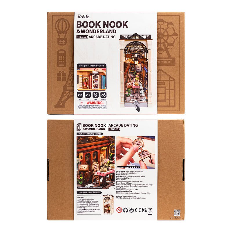 DIY Book Nook Kit: Arcade Dating - Tales for Tadpoles