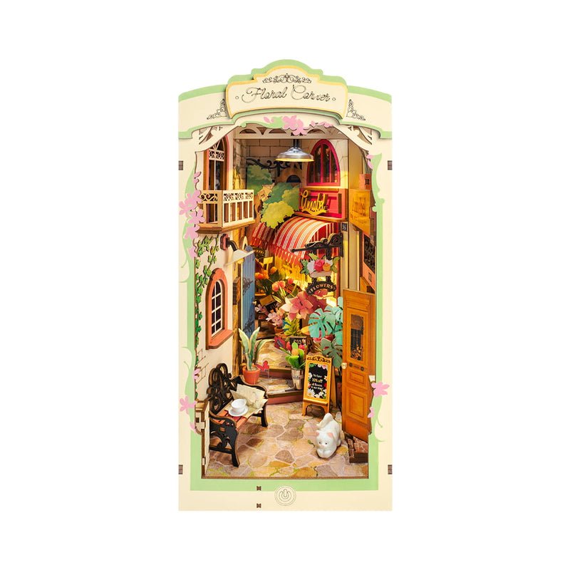 DIY Book Nook Kit: Floral Corner - Tales for Tadpoles