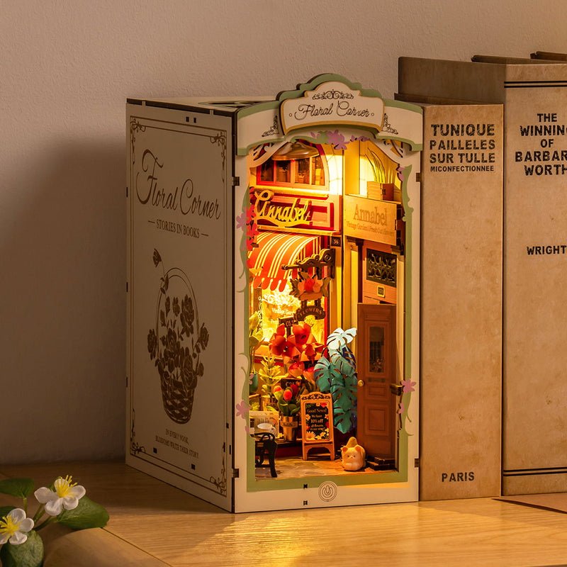 DIY Book Nook Kit: Floral Corner - Tales for Tadpoles