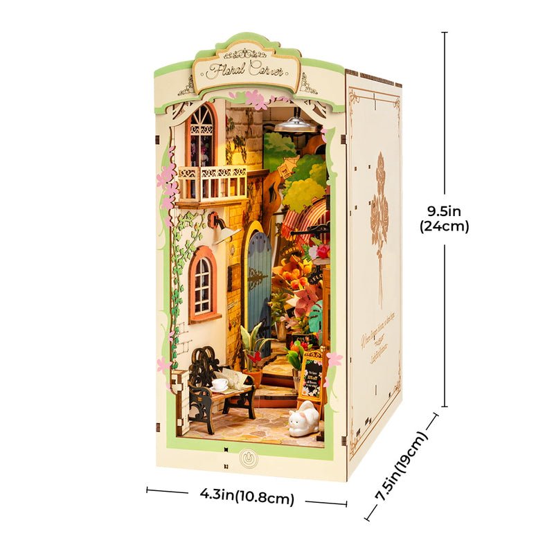 DIY Book Nook Kit: Floral Corner - Tales for Tadpoles