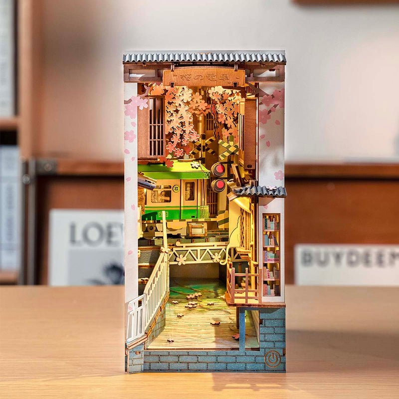 DIY Book Nook Kit: Sakura Densya - Tales for Tadpoles