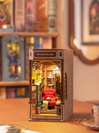 DIY Book Nook Kit: Shakespeare Bookstore - Tales for Tadpoles