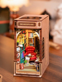 DIY Book Nook Kit: Shakespeare Bookstore - Tales for Tadpoles