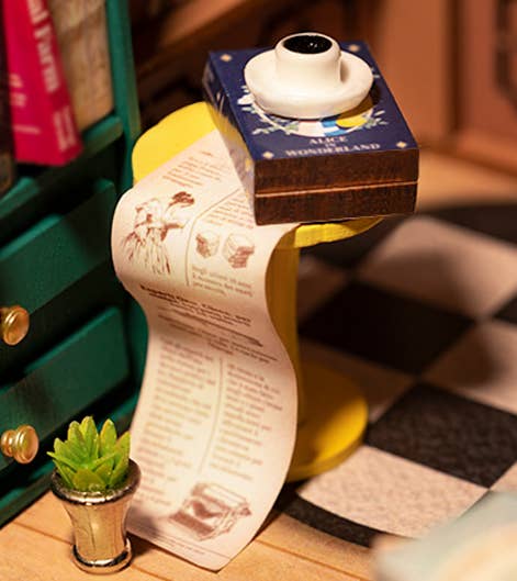 DIY Book Nook Kit: Shakespeare Bookstore - Tales for Tadpoles