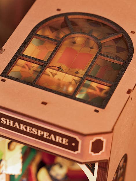DIY Book Nook Kit: Shakespeare Bookstore - Tales for Tadpoles