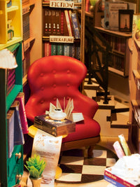 DIY Book Nook Kit: Shakespeare Bookstore - Tales for Tadpoles