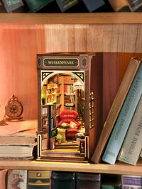 DIY Book Nook Kit: Shakespeare Bookstore - Tales for Tadpoles