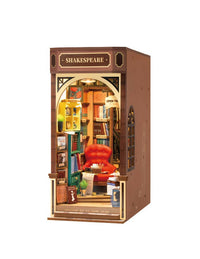 DIY Book Nook Kit: Shakespeare Bookstore - Tales for Tadpoles