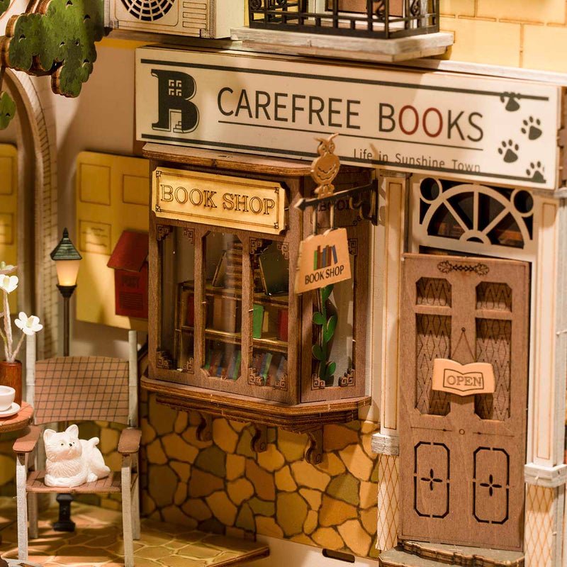 DIY Book Nook Kit: Sunshine Town - Tales for Tadpoles