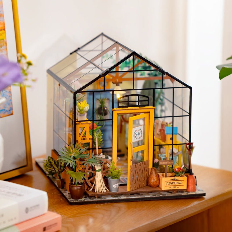 DIY Miniature House Kit: Cathy's Flower House - Tales for Tadpoles