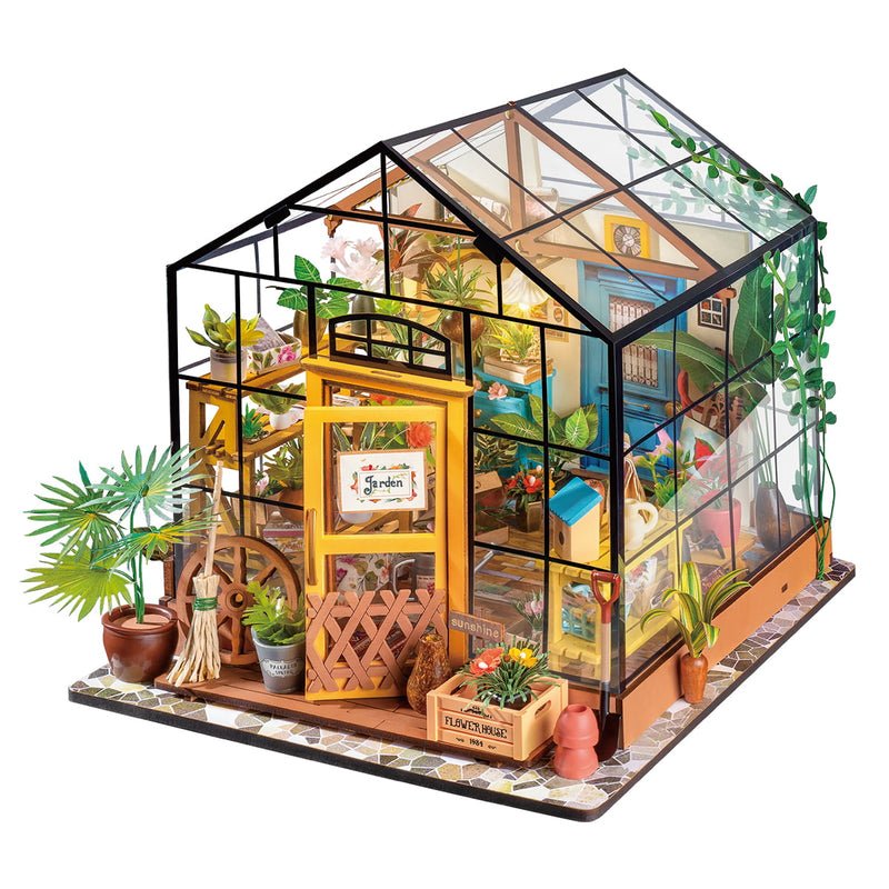 DIY Miniature House Kit: Cathy's Flower House - Tales for Tadpoles