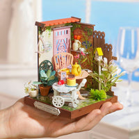 DIY Miniature House Kit: Fancy Tea Yard - Tales for Tadpoles