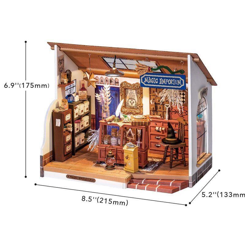 DIY Miniature House Kit: Kiki's Magic Emporium - Tales for Tadpoles