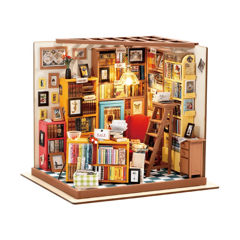 DIY Miniature House Kit: Sam's Study - Tales for Tadpoles